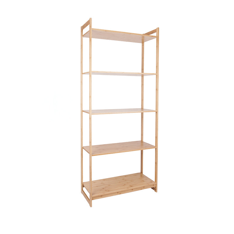 Premium Bamboo 3/4/5-Tier Storage Shelf - Extra Wide & Tall Design For Living Room&Kitchen