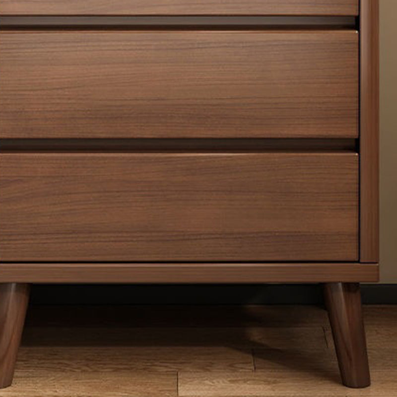 Modern Minimalist Eco-Friendly Board Rectangular Nightstand 2/3 Drawers For Bedroom