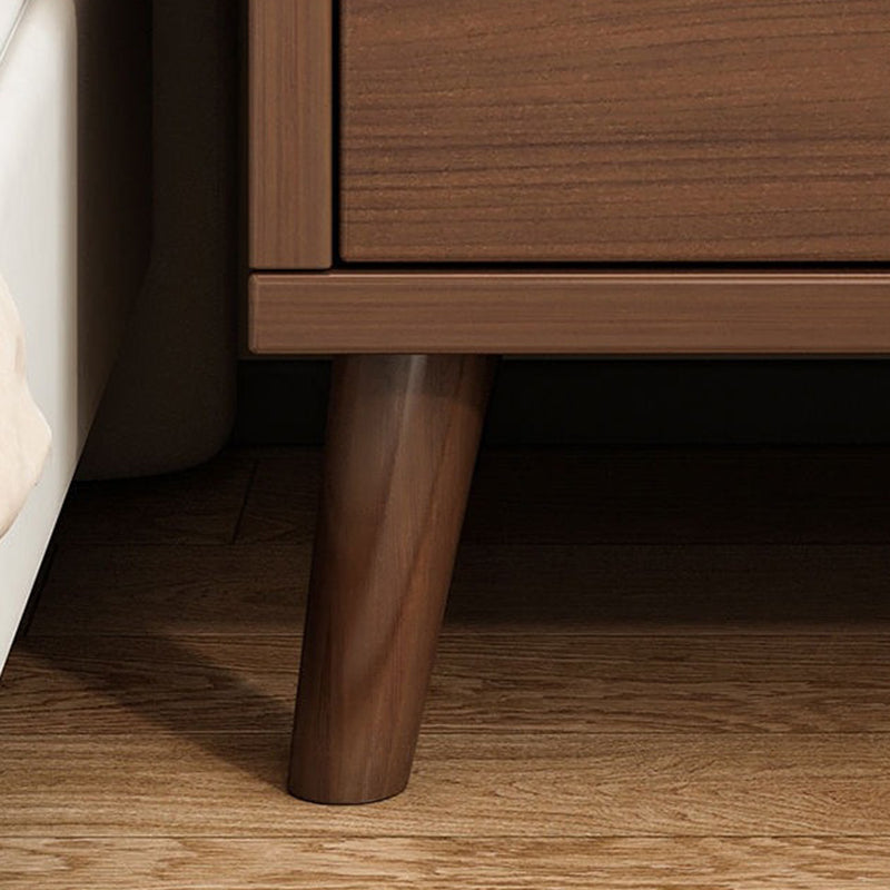 Modern Minimalist Eco-Friendly Board Rectangular Nightstand 2/3 Drawers For Bedroom