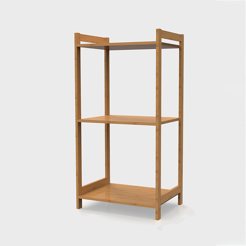 Premium Bamboo 3/4/5-Tier Storage Shelf - Extra Wide & Tall Design For Living Room&Kitchen