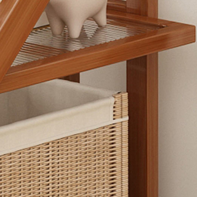 Modern Minimalist Removable Nanzhu Acrylic ABS Bookshelf End Table 2/3 Tier For Living Room