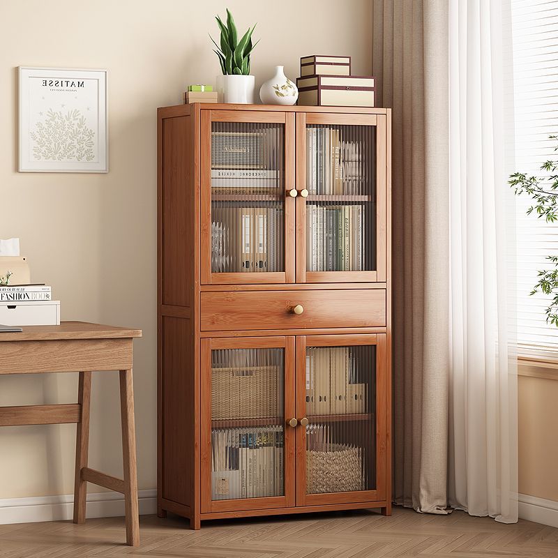 Modern Minimalist MDF Acrylic Rectangular Bookshelves 5/6-Tier For Living Room Bedroom And Study