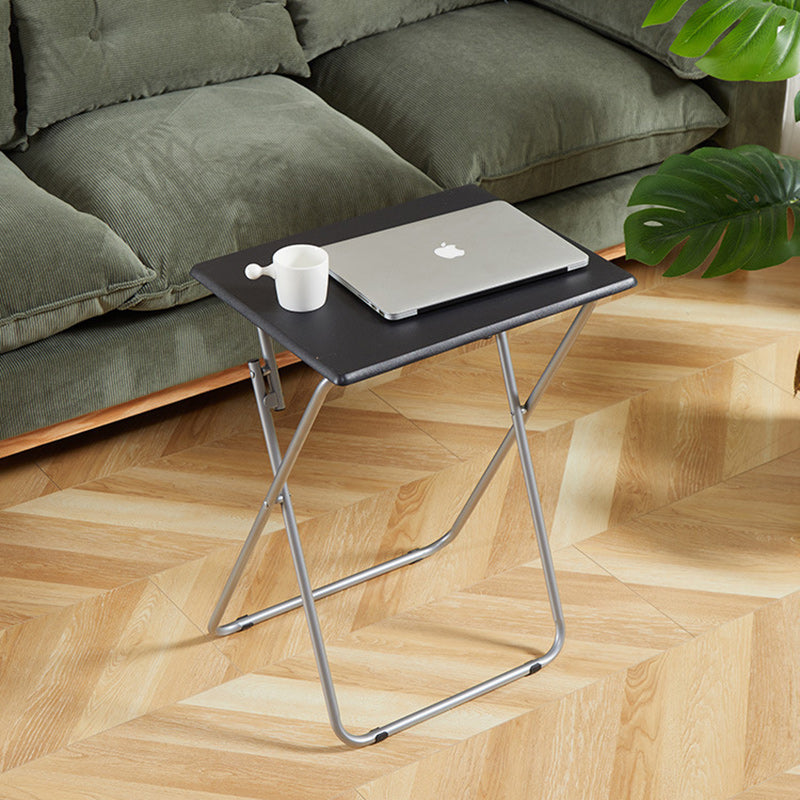 Modern Simplicity MDF Steel Square Foldable Desks 1-Tray For Study