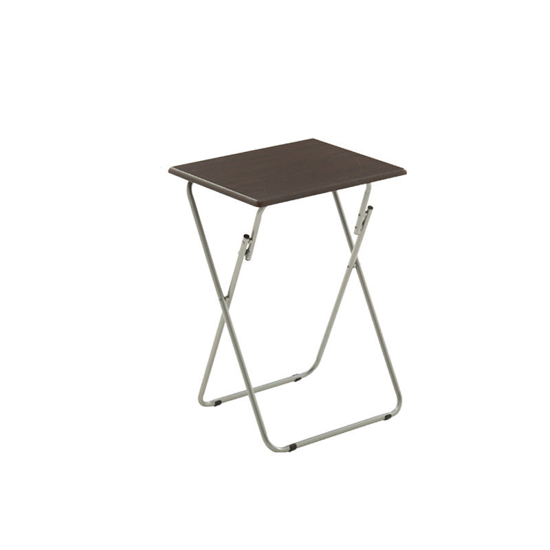 Modern Simplicity MDF Steel Square Foldable Desks 1-Tray For Study
