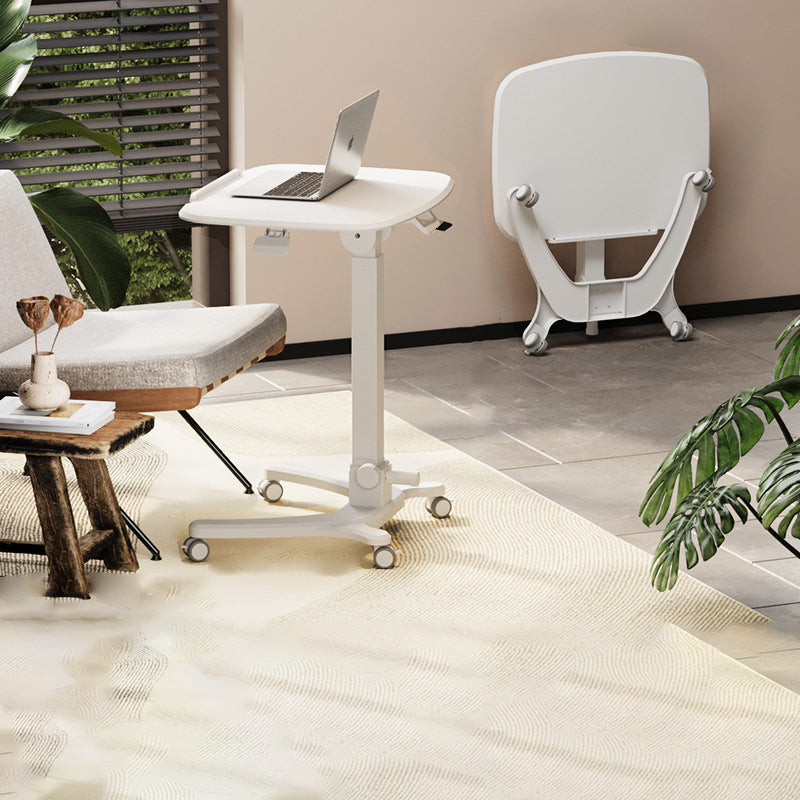 Modern Simplicity Plate Hardware Rectangular Foldable Liftable Mobile Desks For Home Office