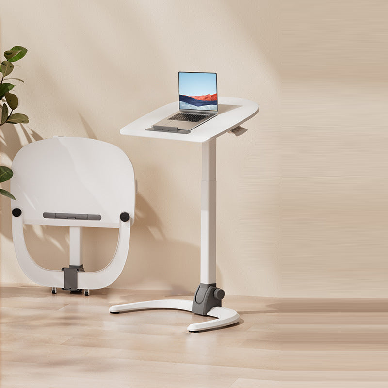 Modern Simplicity Plate Hardware Rectangular Foldable Liftable Mobile Desks For Home Office