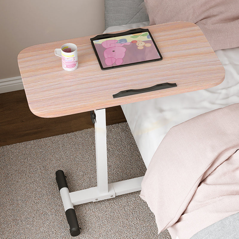 Modern Minimalist Rectangle MDF Carbon Steel Desk Liftable 4-Leg For Home Office