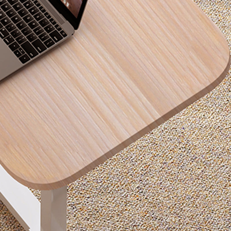 Modern Minimalist Rectangle MDF Carbon Steel Desk Liftable 4-Leg For Home Office