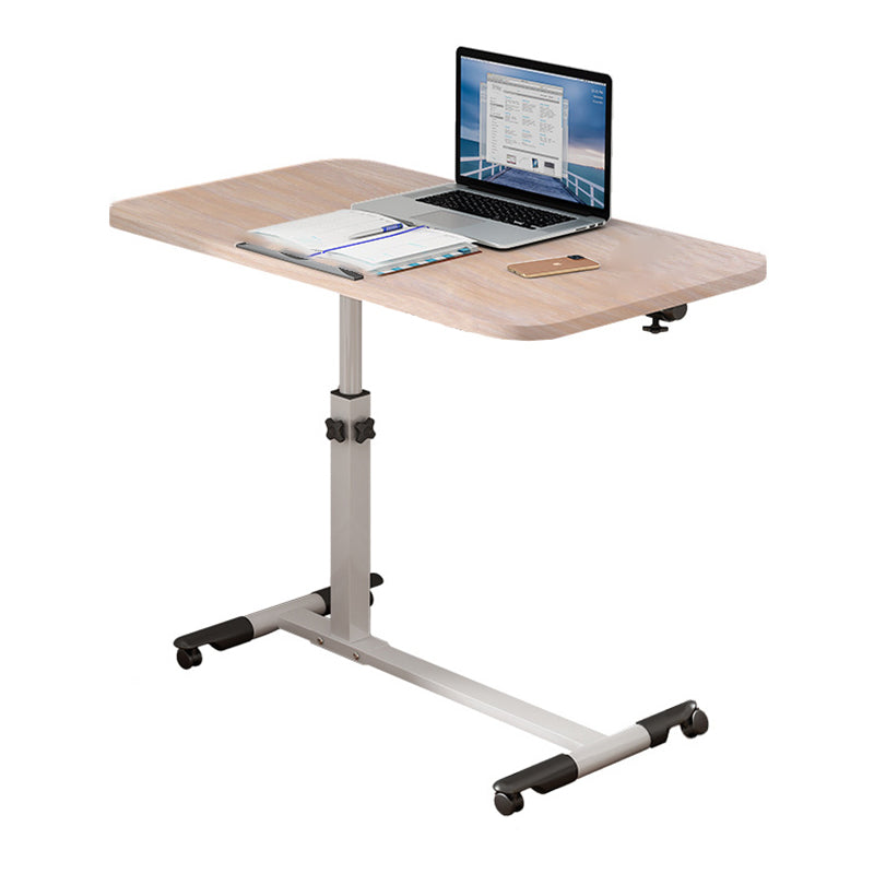 Modern Minimalist Rectangle MDF Carbon Steel Desk Liftable 4-Leg For Home Office