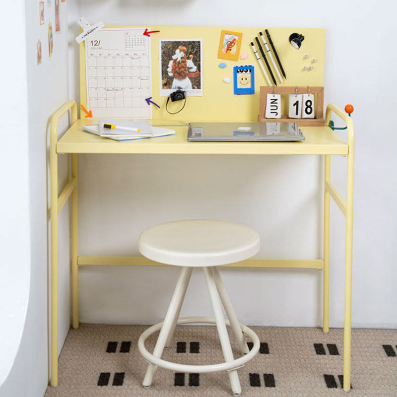Contemporary Industrial Rectangular Iron Magnetic Desk 1-Tier For Study