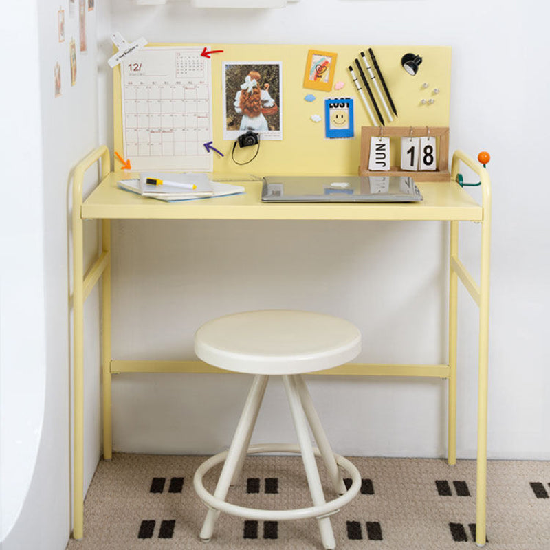 Contemporary Industrial Rectangular Iron Magnetic Desk 1-Tier For Study