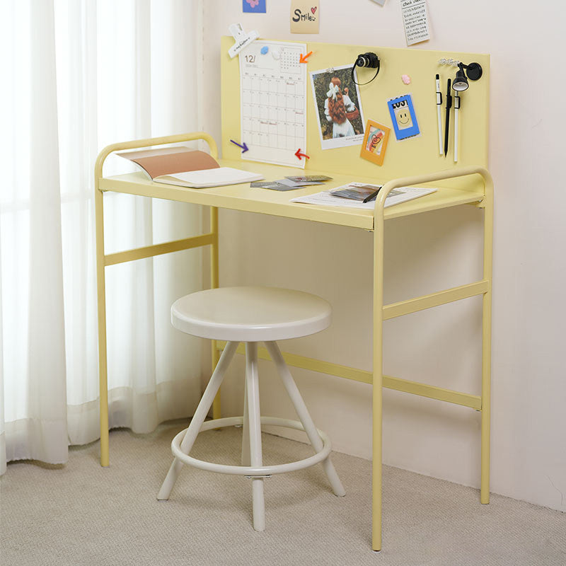 Contemporary Industrial Rectangular Iron Magnetic Desk 1-Tier For Study