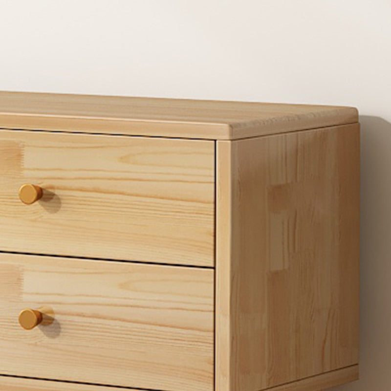 Modern Minimalist Rectangle Rubberwood Eco-Friendly Engineered Wood Plywood Glass TV Stand 2-Drawer For Living Room