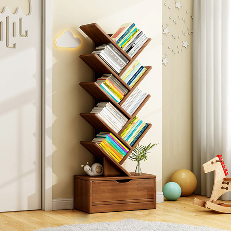 Contemporary Creative Rectangular Eco-Friendly Board 6/8/10/12 Tier Bookshelves For Home Office